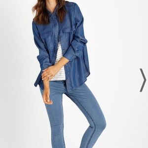 Ninety one Chambray Long Sleeve Shirt